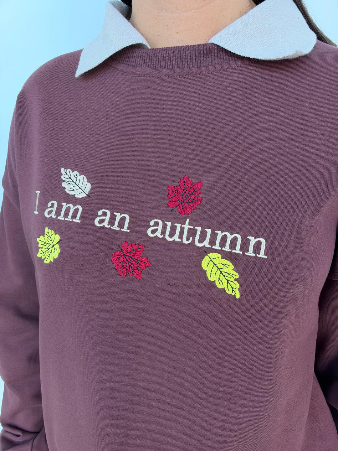 Sudadera Otoño burdeos