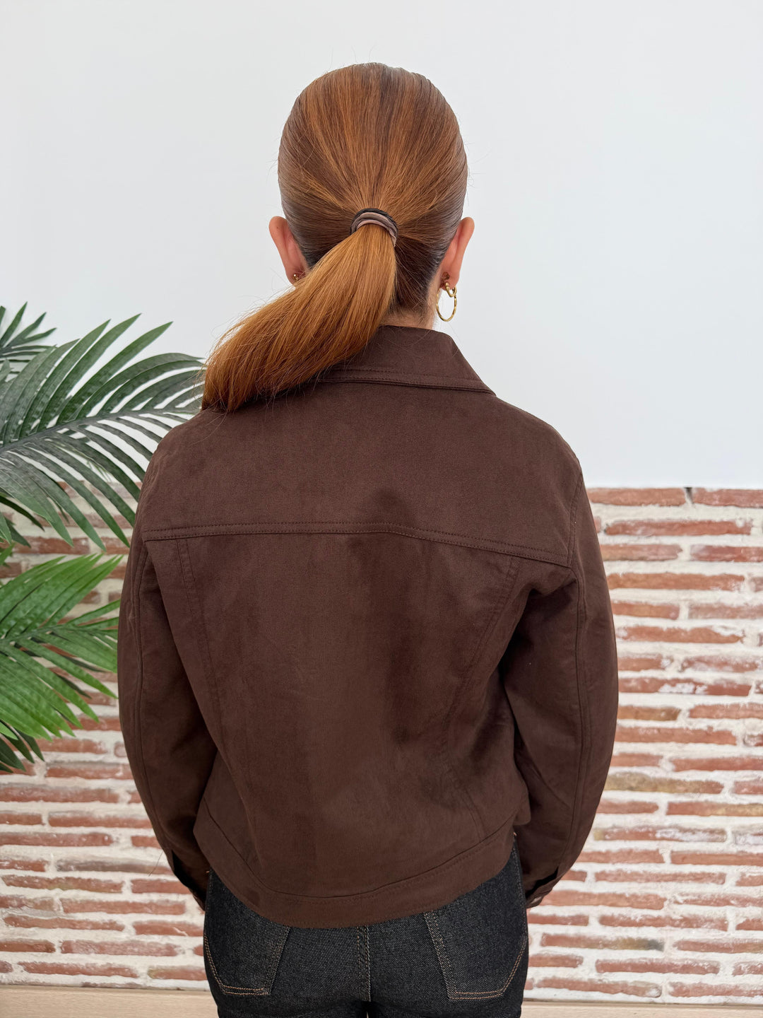 Chaqueta Marta marrón chocolate