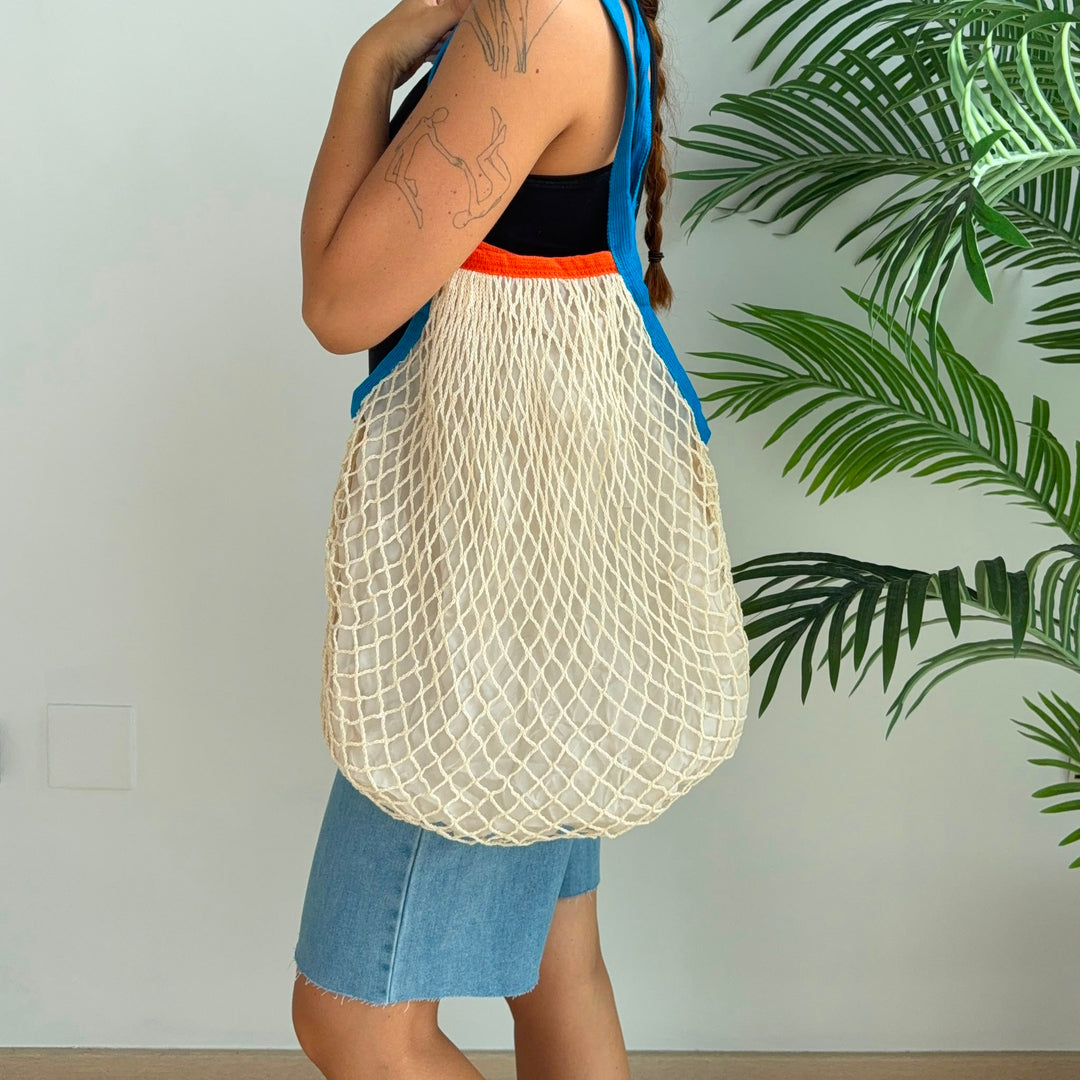 Bolso Kala blanco roto