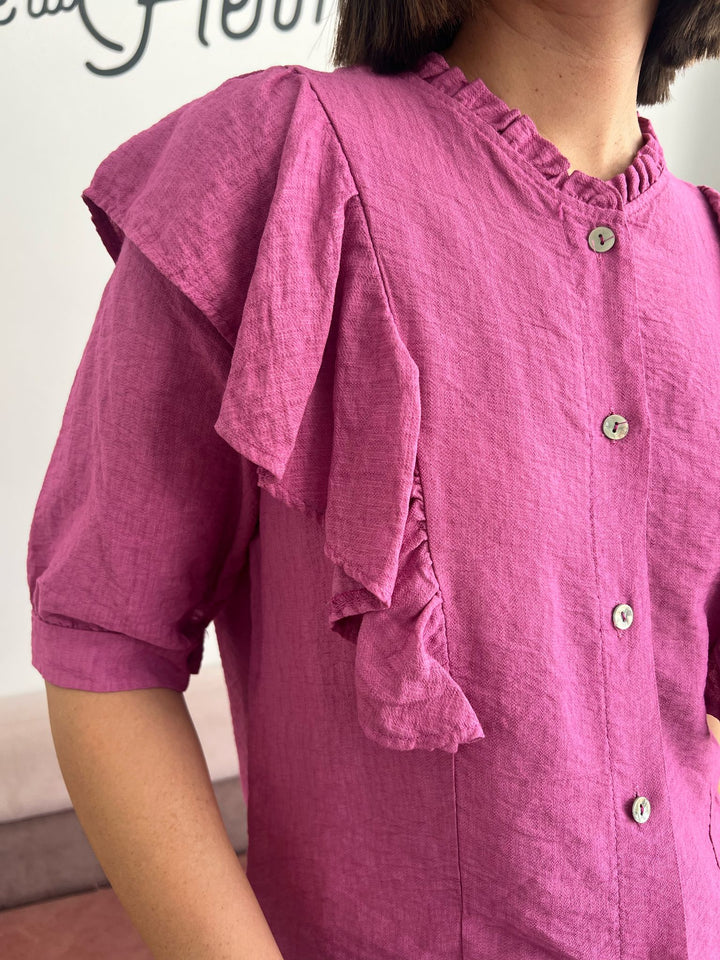 Camisa Sandra rosa