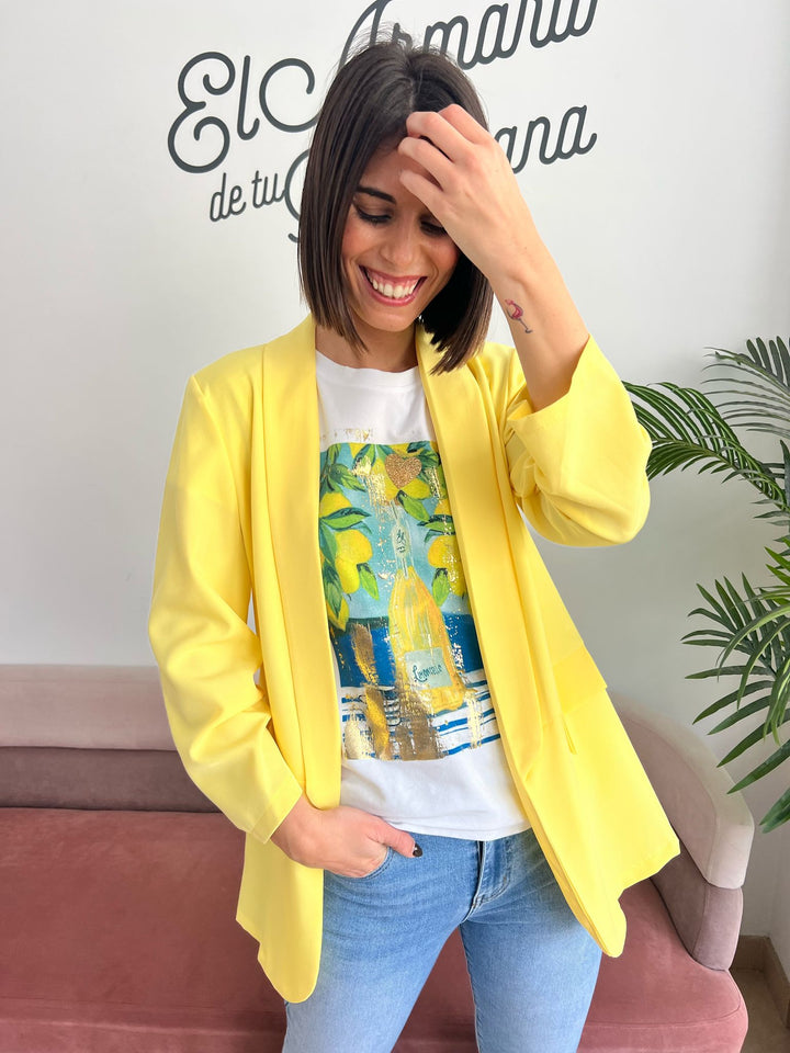 Chaqueta Gina amarillo