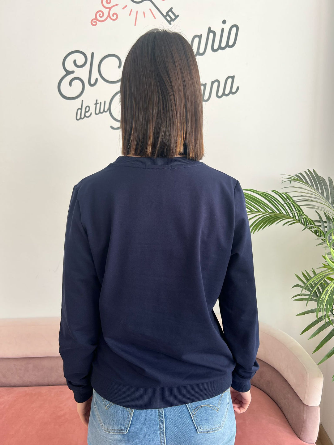 Sudadera Ojo azul marino