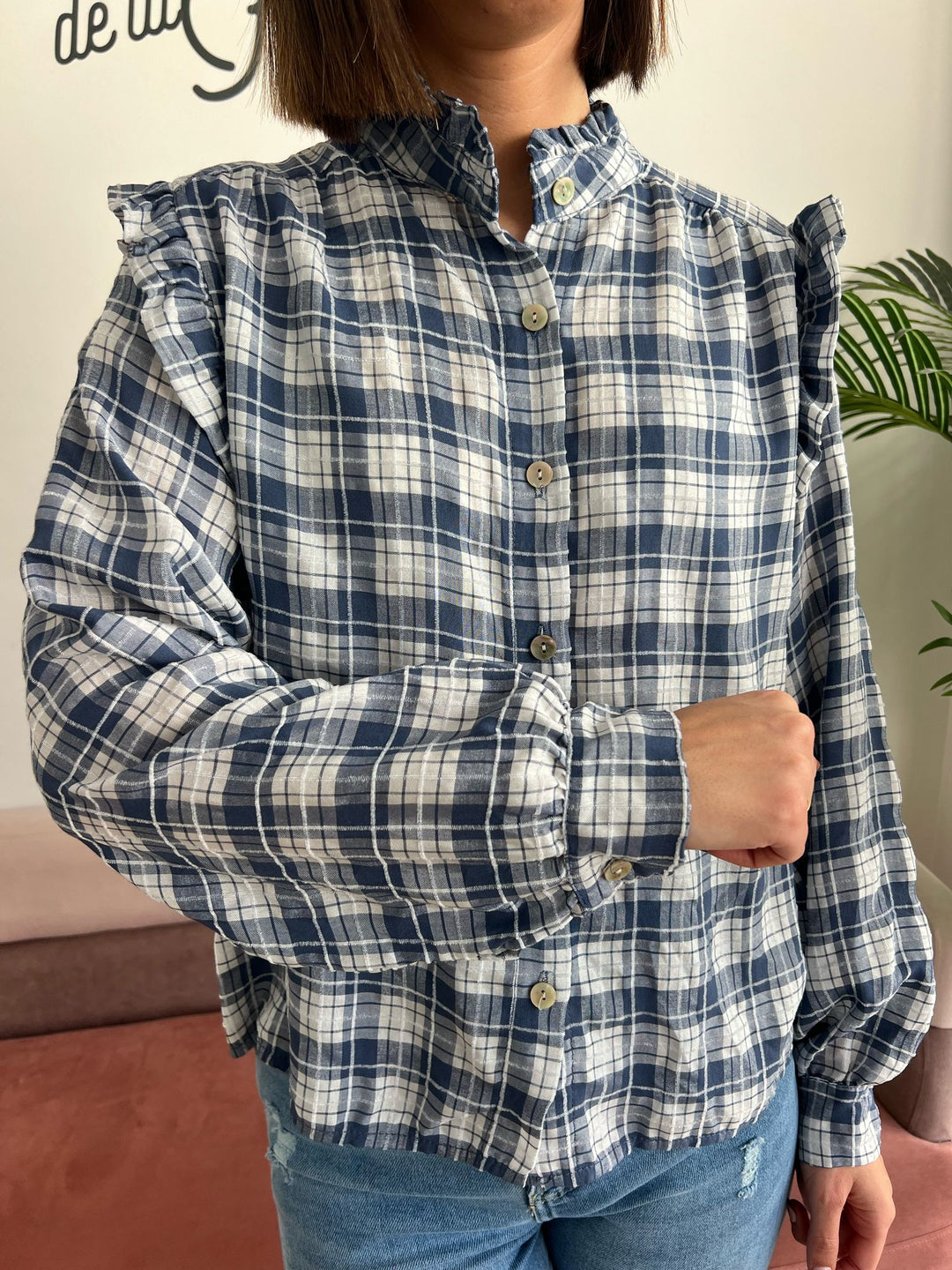 Camisa Susana azul