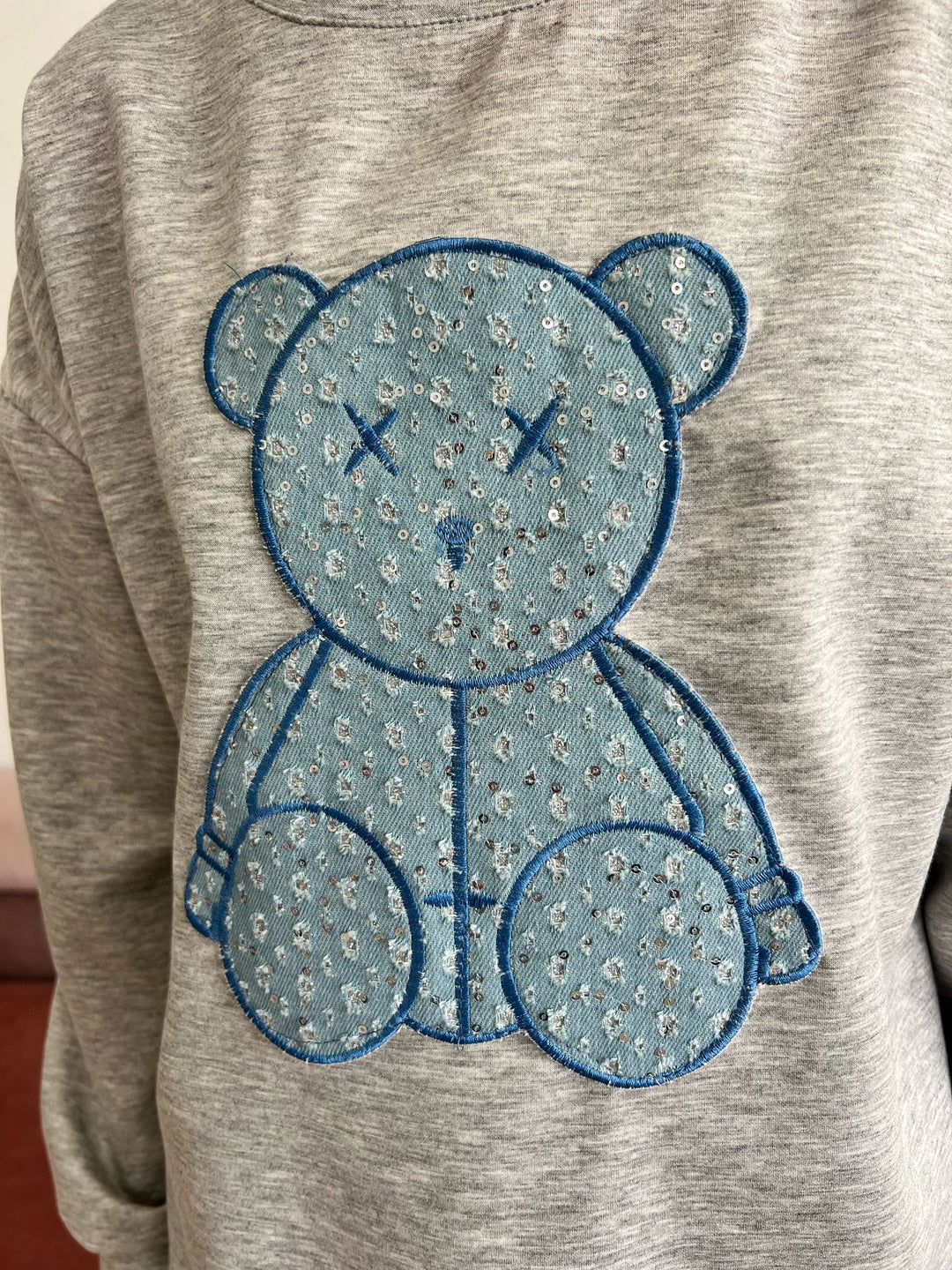 Sudadera Osito gris