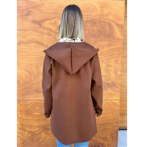Chaqueta Basic marrón