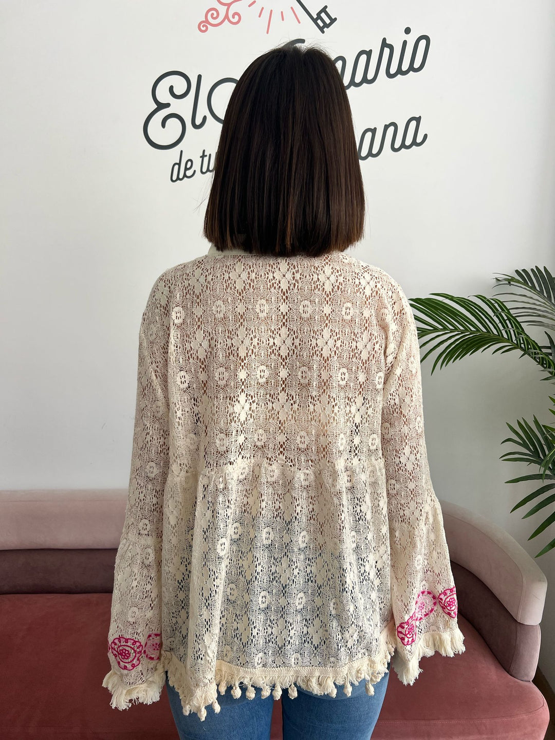 Blusa México beige