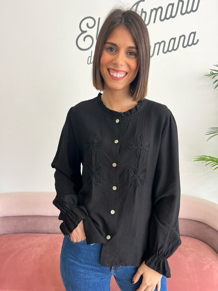 Camisa Paz negro