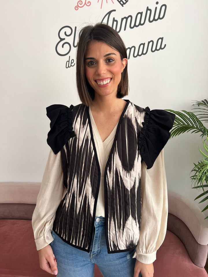 Chaleco Rita negro