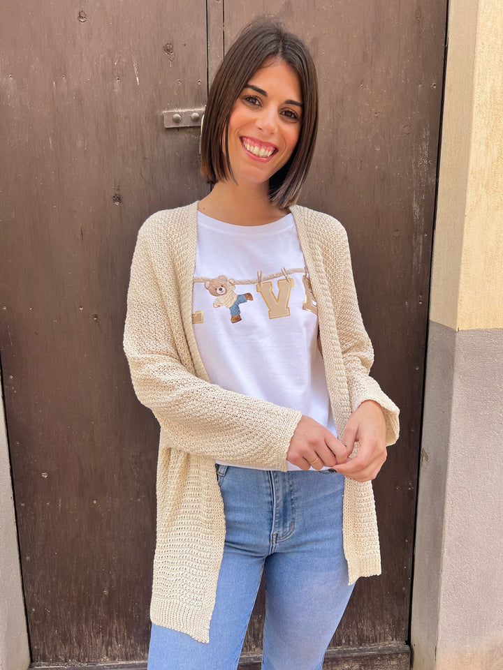 Chaqueta María beige