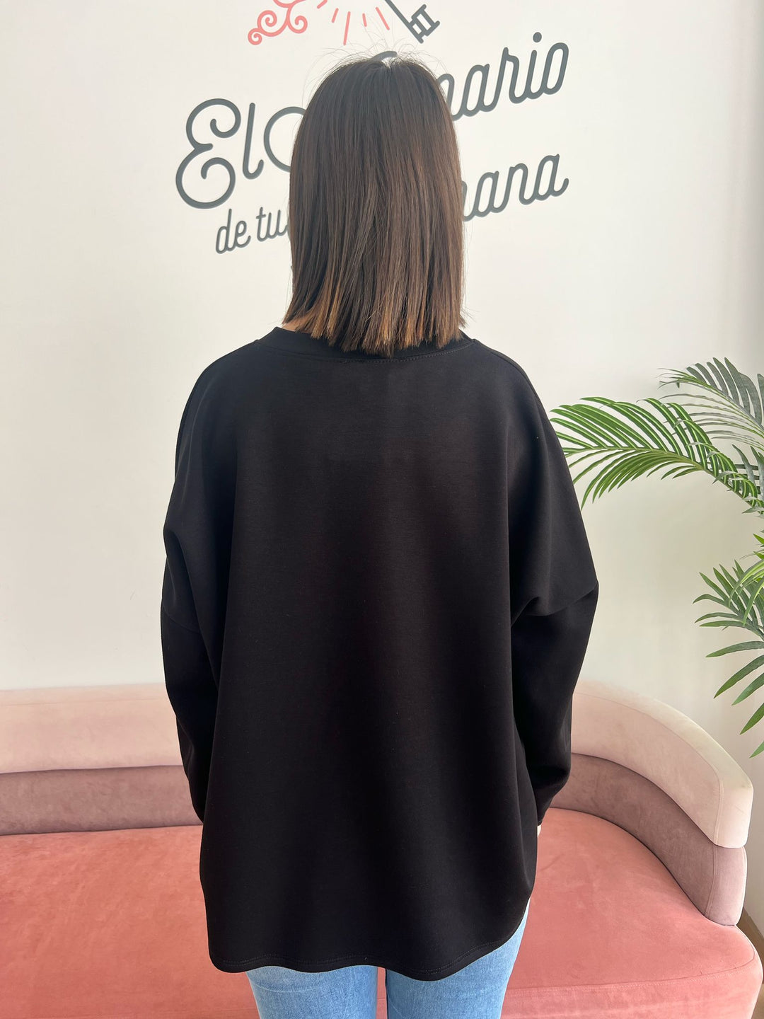 Sudadera Pretty negro
