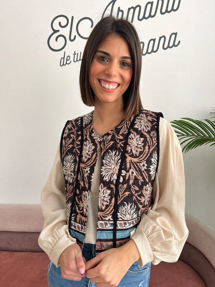 Chaleco Cloe negro