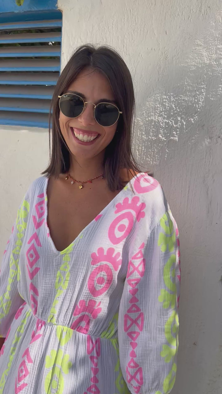 Vestido Kalea amarillo