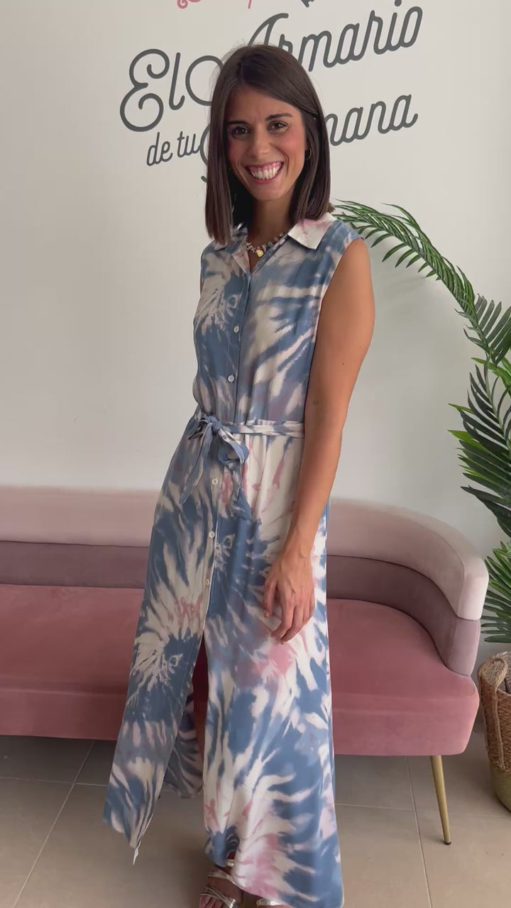 Vestido Aroa azul
