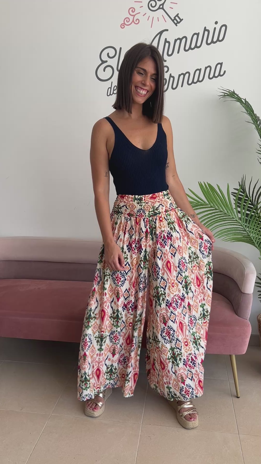 Pantalón Gaby azul