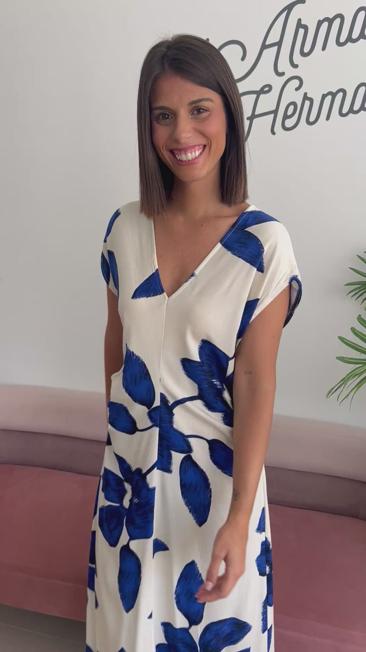 Vestido Carla azul