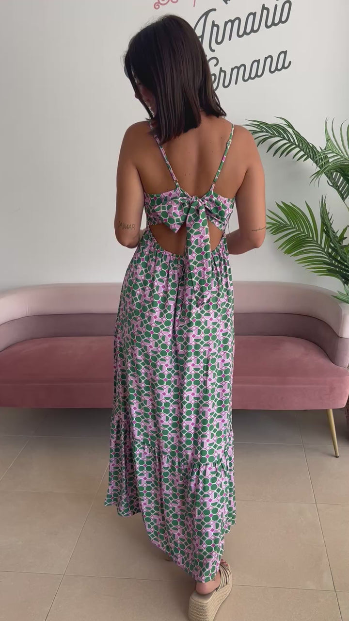 Vestido Ángela verde