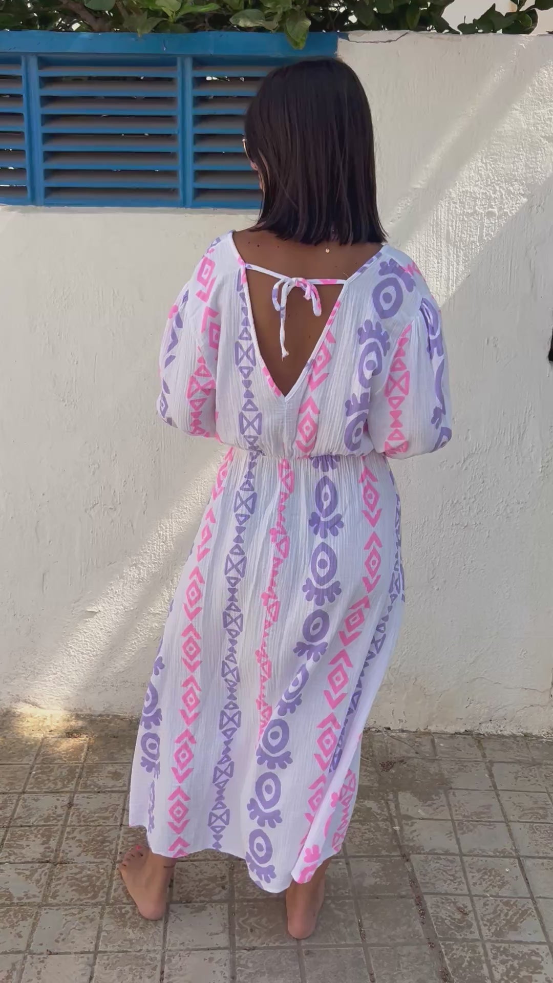 Vestido Kalea malva