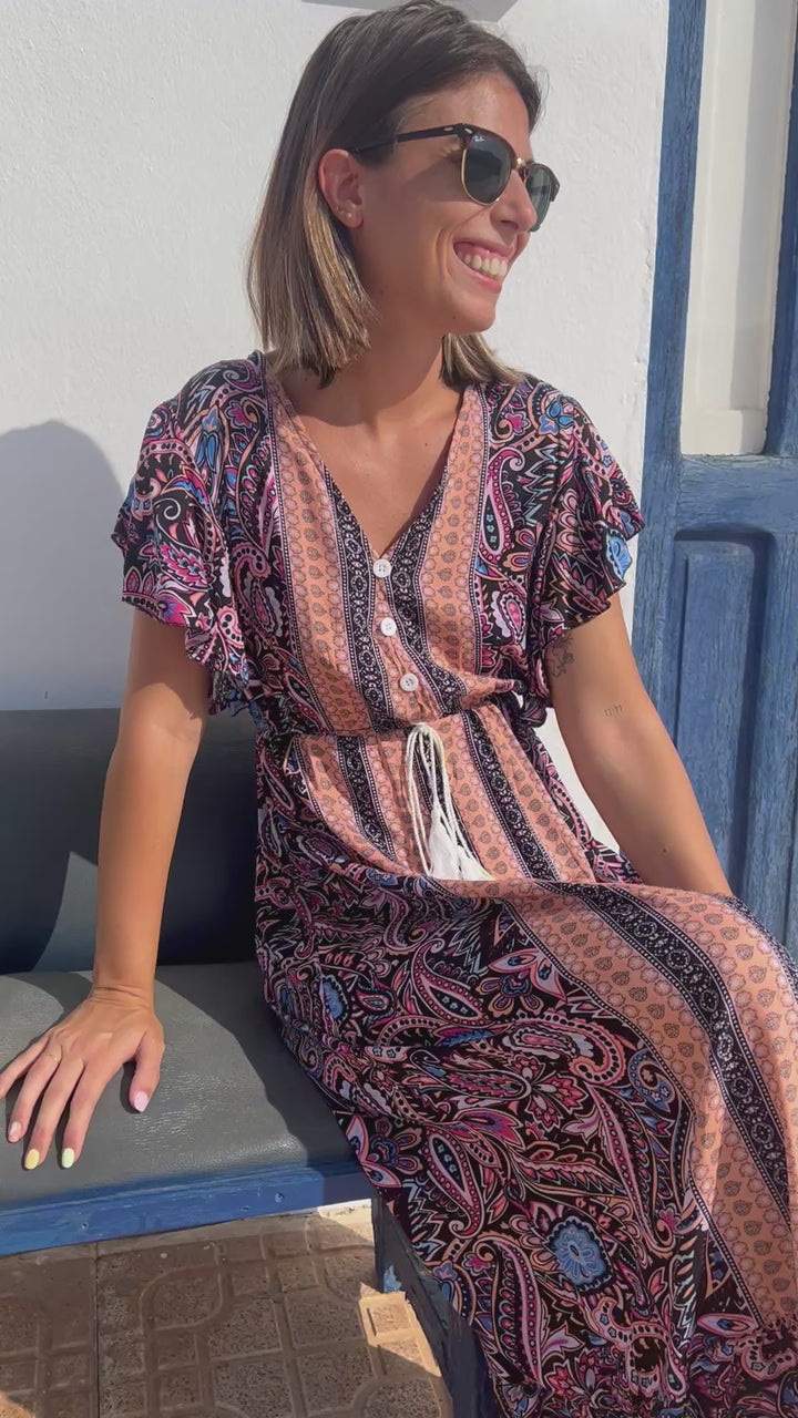 Vestido Estefanía negro