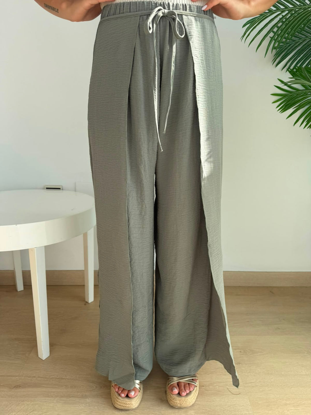 Pantalón Laila verde militar