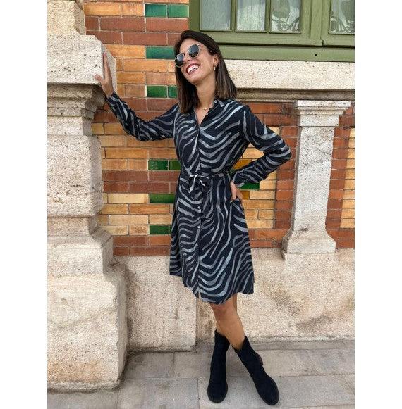 Vestido Ariadna gris