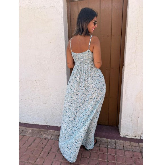 Vestido Camelia verde