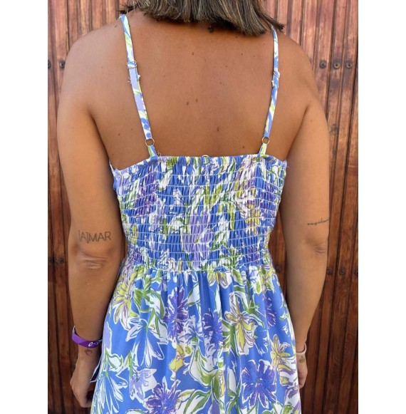 Vestido Delia malva
