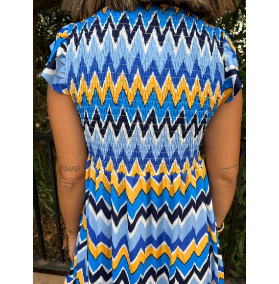 Vestido Gloria azul