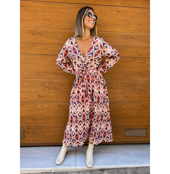 Vestido Itziar beige