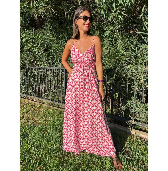 Vestido Nicole rosa