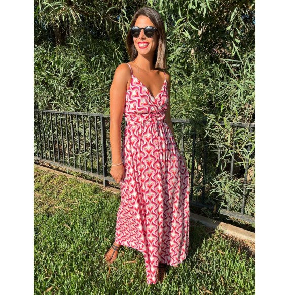 Vestido Nicole rosa