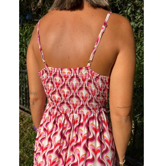 Vestido Nicole rosa