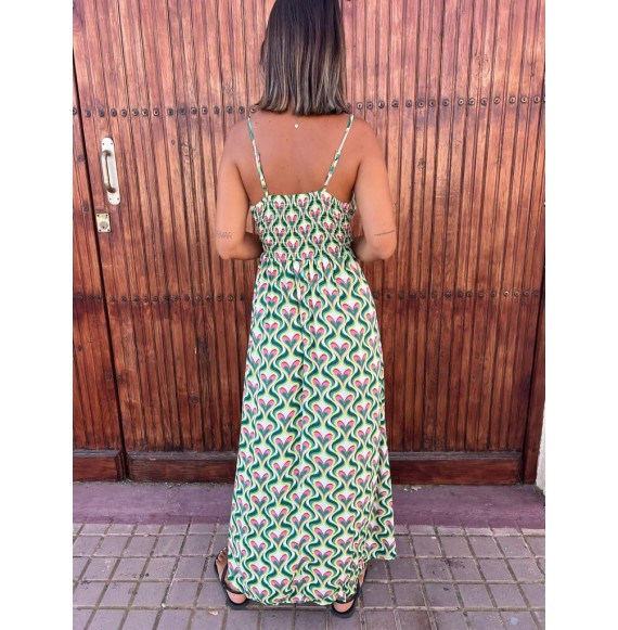 Vestido Nicole verde