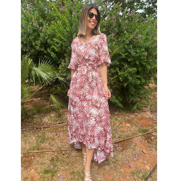 Vestido Olivia rojo