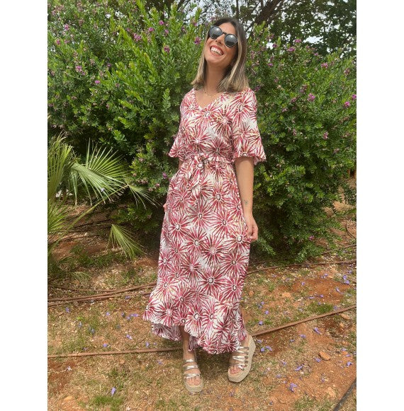 Vestido Olivia rojo