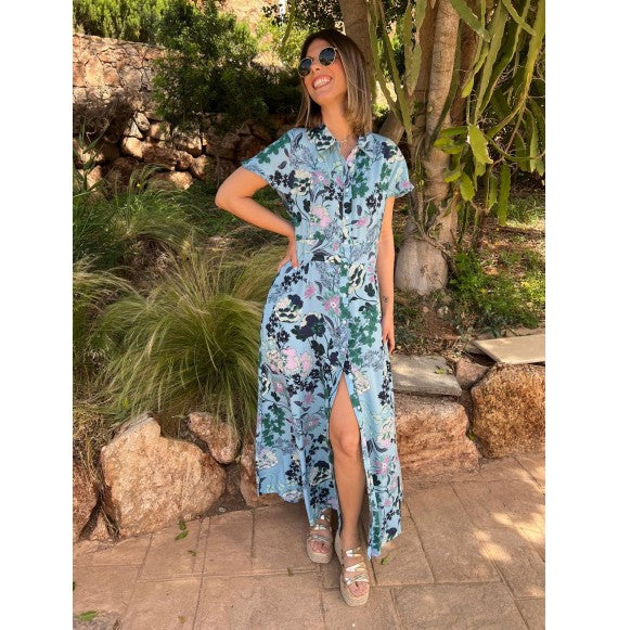 Vestido Viena azul