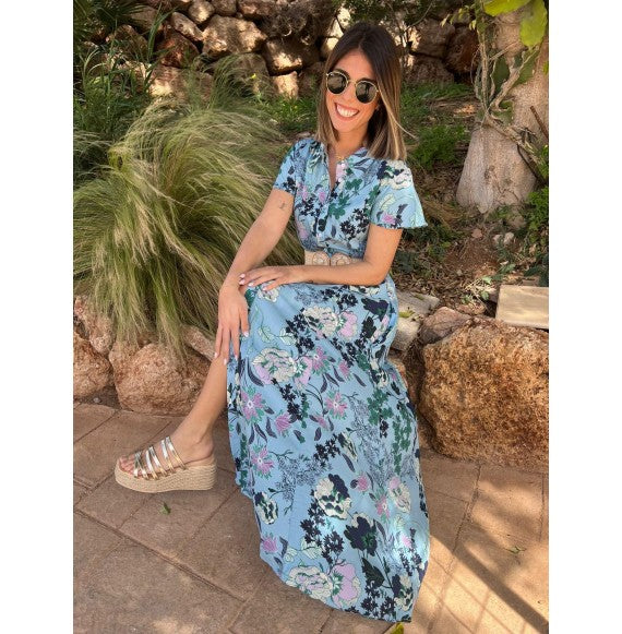 Vestido Viena azul